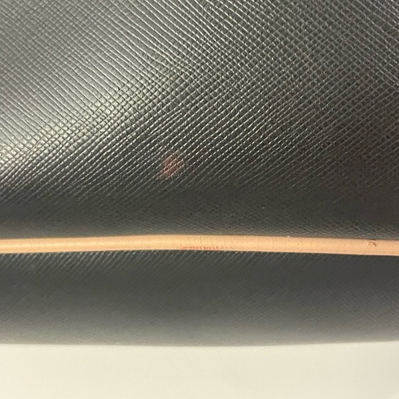 COACH Metro Saffiano Black Leather Tote - Picture 14 of 16